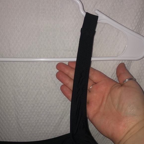 TWO size 24 All Black Swim Dresses (no bottoms) Perfect for Summer Swims 2025 - Picture 11 of 16